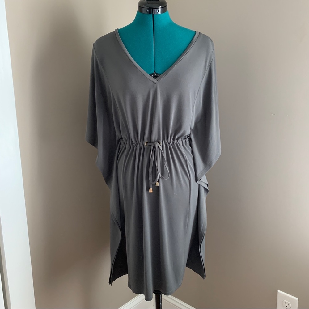 Calvin Klein Drawstring Waist Dress